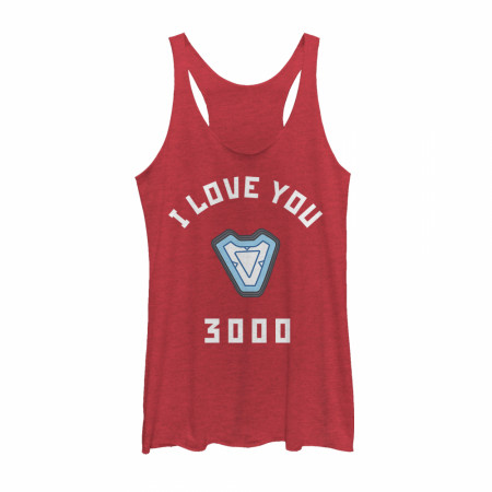 Marvel I Love You 3000 Iron Man Reactor Tank Top